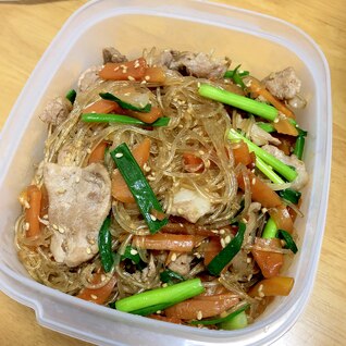 簡単★夕飯に！作り置き！豚肉でチャプチェ風